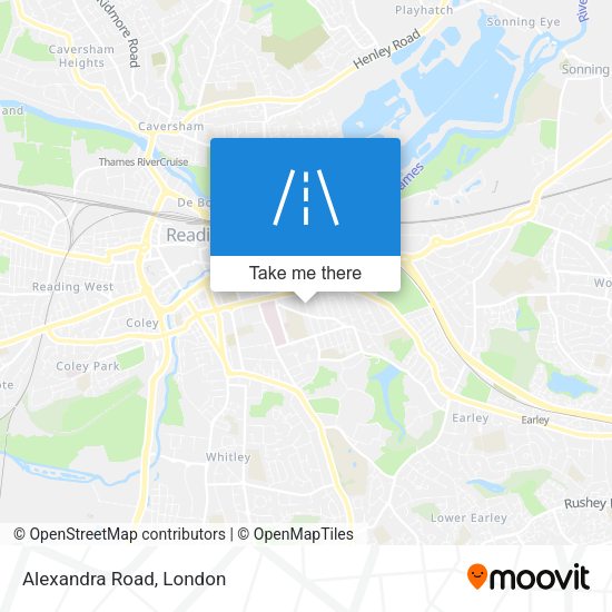 Alexandra Road map