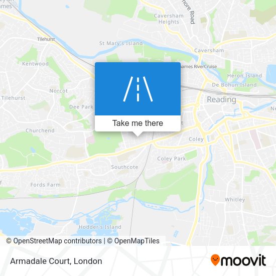 Armadale Court map