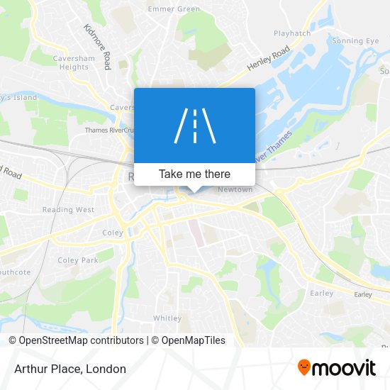 Arthur Place map