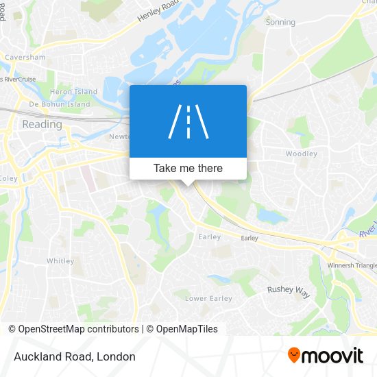 Auckland Road map