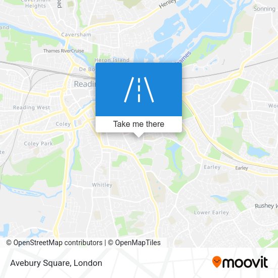 Avebury Square map