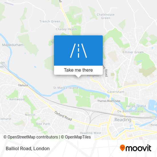 Balliol Road map