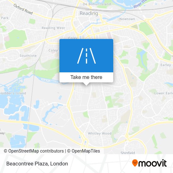 Beacontree Plaza map