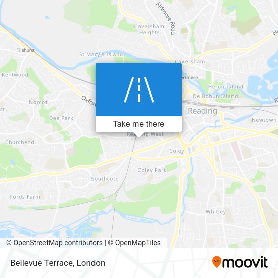 Bellevue Terrace map