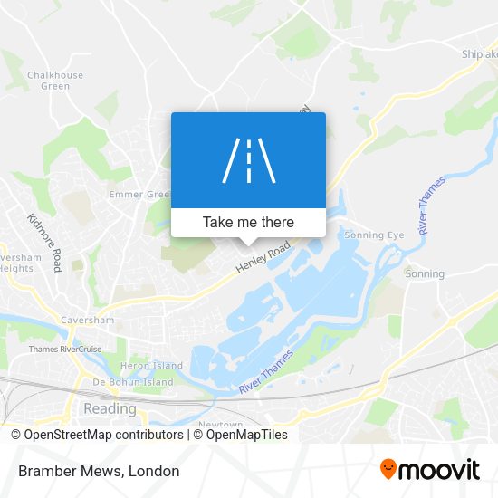 Bramber Mews map