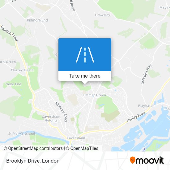 Brooklyn Drive map