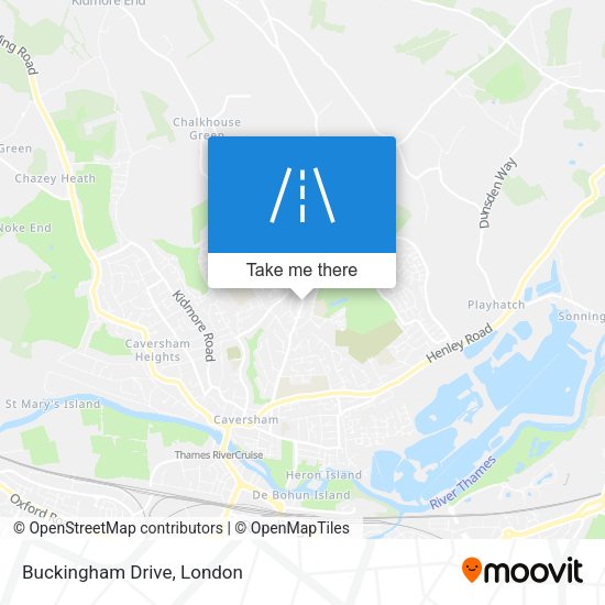 Buckingham Drive map