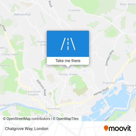 Chalgrove Way map
