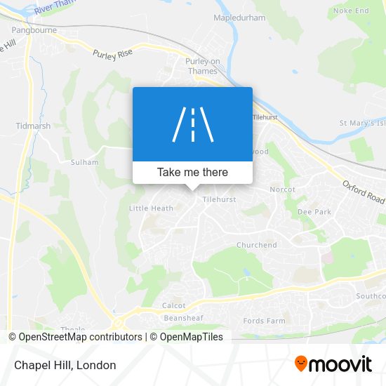 Chapel Hill map