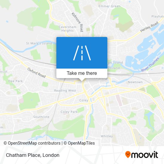 Chatham Place map