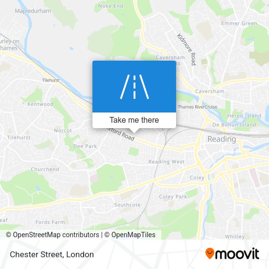 Chester Street map