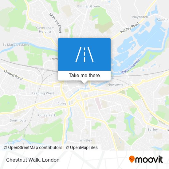 Chestnut Walk map