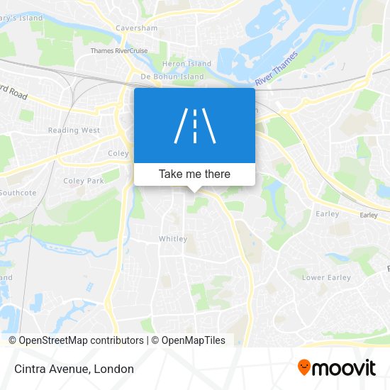 Cintra Avenue map