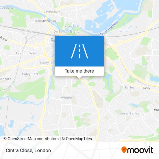Cintra Close map