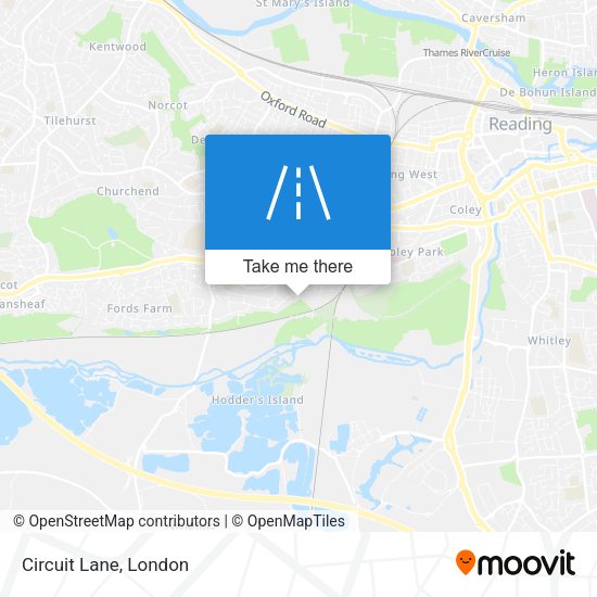 Circuit Lane map