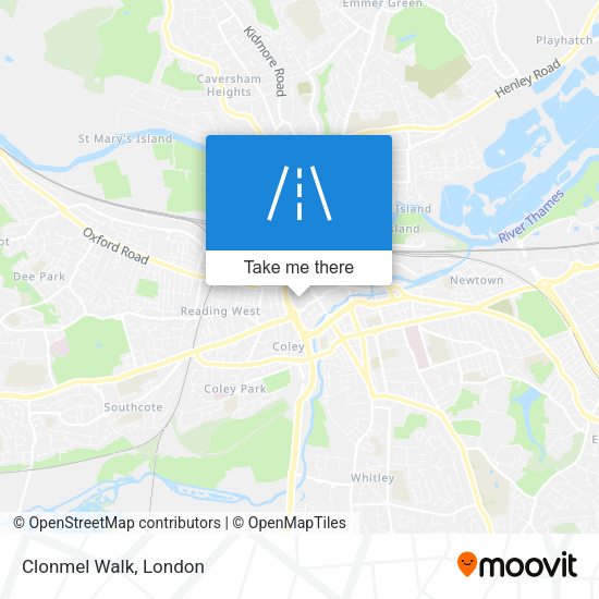 Clonmel Walk map