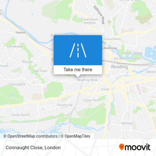 Connaught Close map