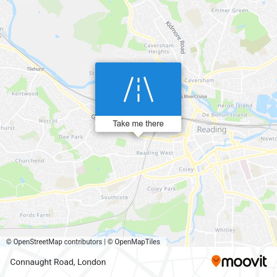 Connaught Road map