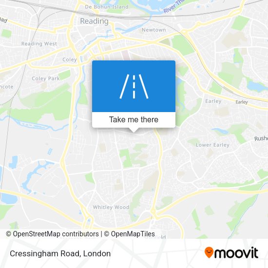 Cressingham Road map