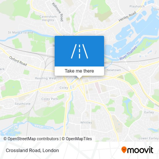 Crossland Road map