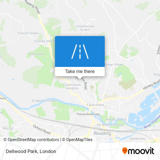 Dellwood Park map