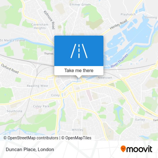 Duncan Place map