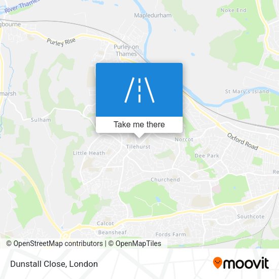 Dunstall Close map