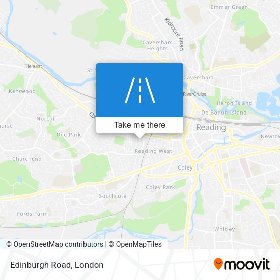 Edinburgh Road map