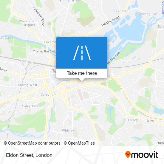 Eldon Street map