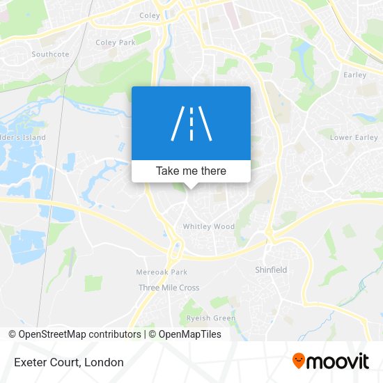 Exeter Court map