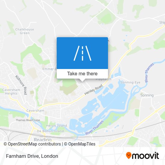 Farnham Drive map