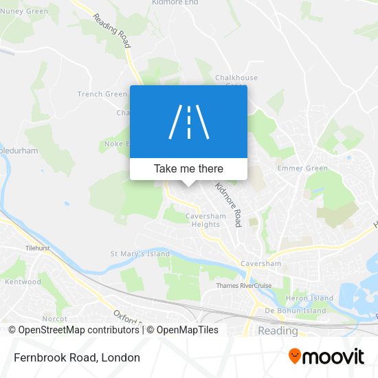 Fernbrook Road map
