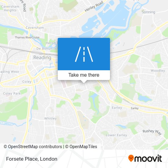 Forsete Place map