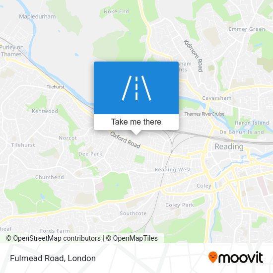 Fulmead Road map