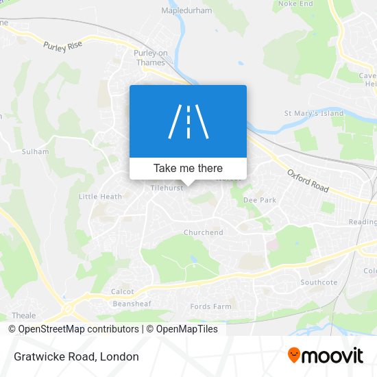 Gratwicke Road map