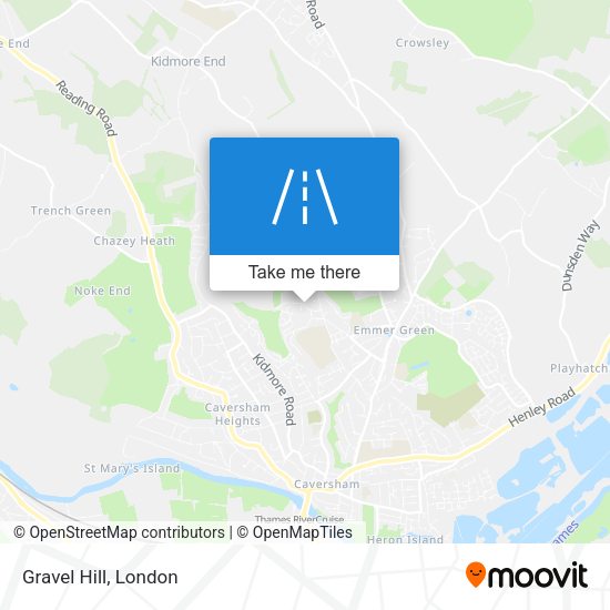 Gravel Hill map