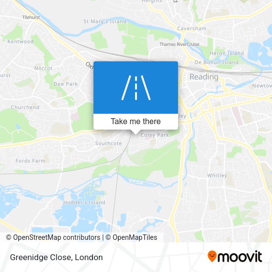Greenidge Close map