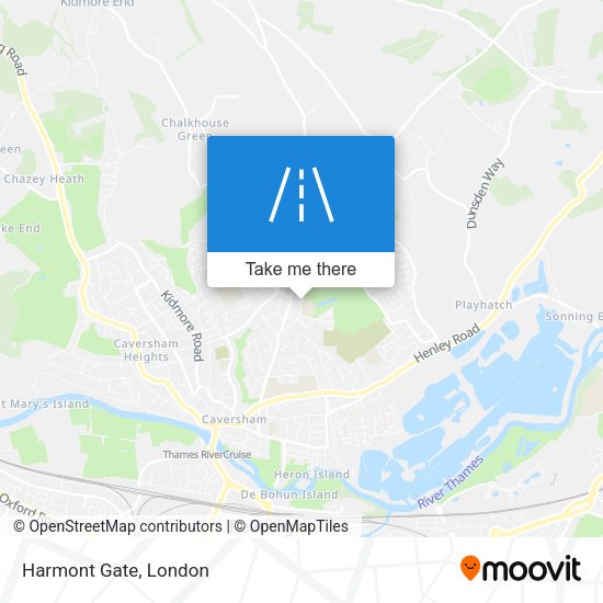 Harmont Gate map