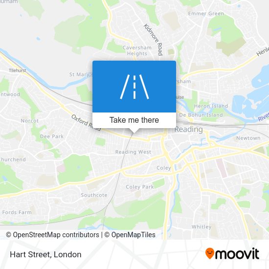 Hart Street map