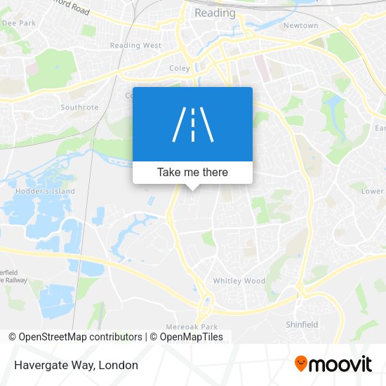 Havergate Way map