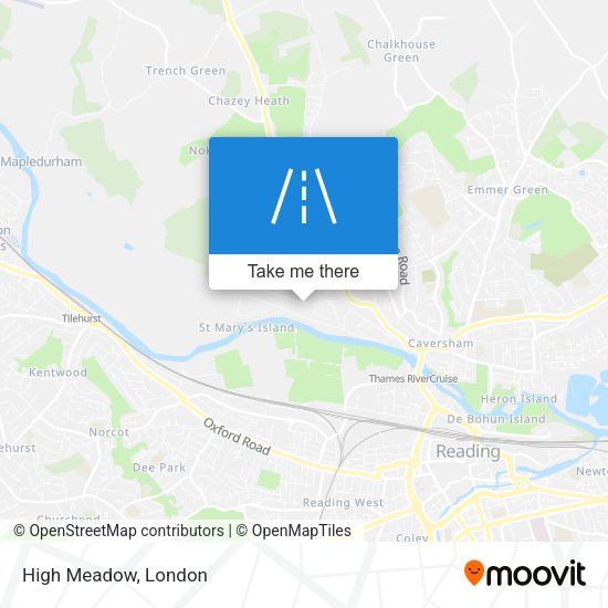High Meadow map
