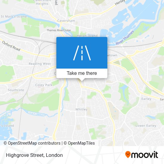 Highgrove Street map