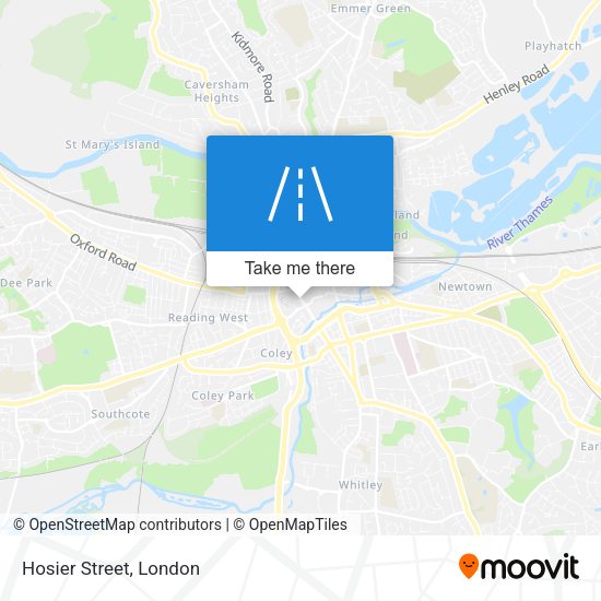 Hosier Street map