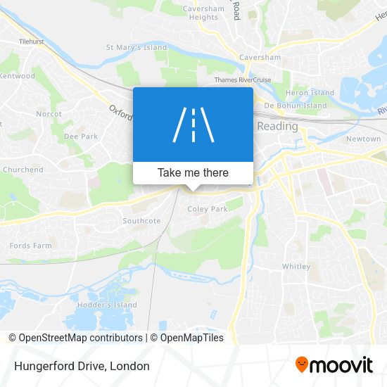 Hungerford Drive map