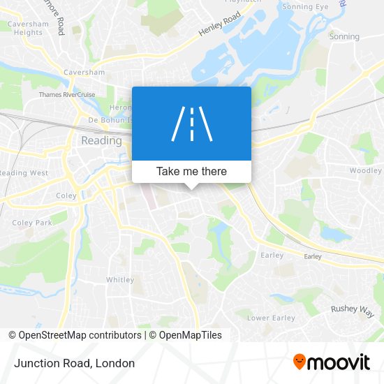 Junction Road map