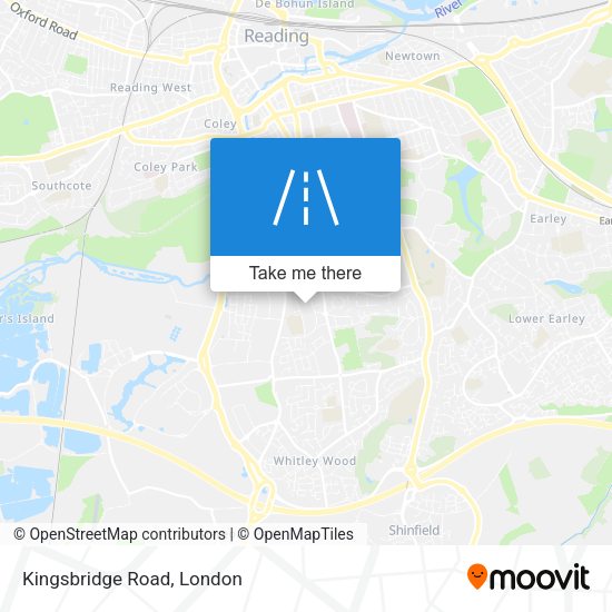 Kingsbridge Road map