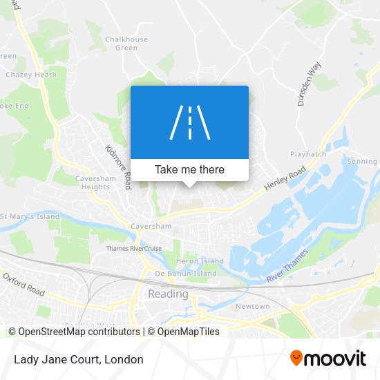 Lady Jane Court map