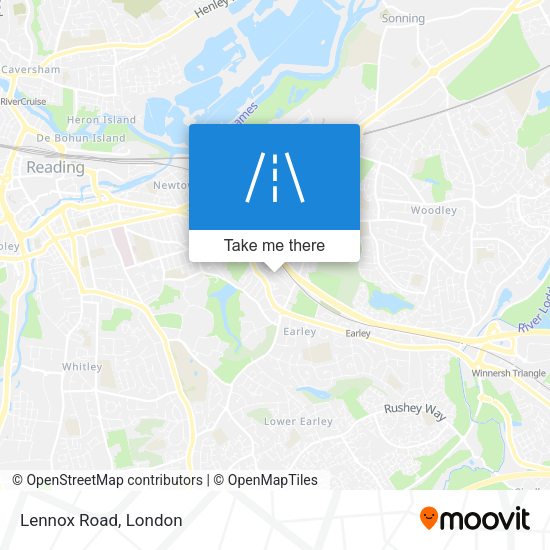 Lennox Road map