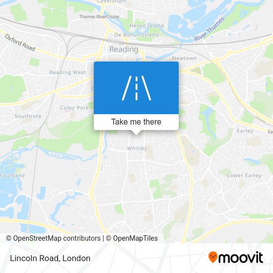 Lincoln Road map