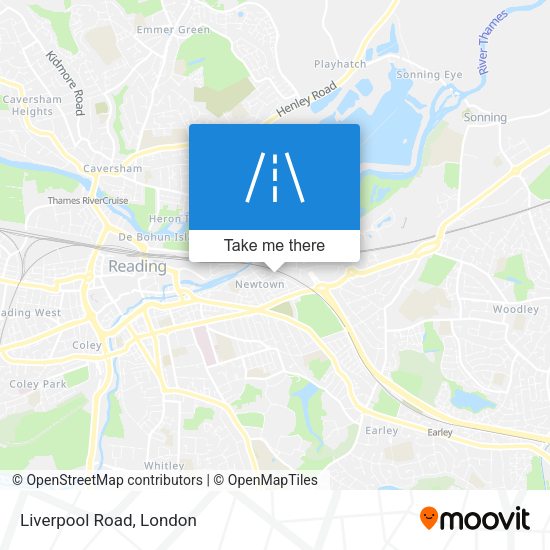 Liverpool Road map